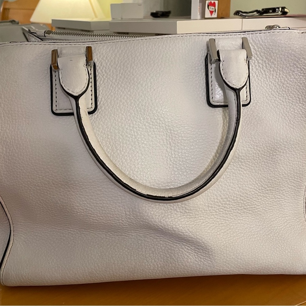 Michael Kors White Satchel - Picture 3 of 9